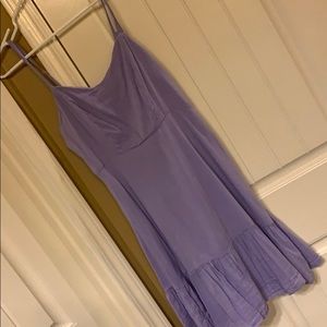 Lavender Old Navy Linen Dress